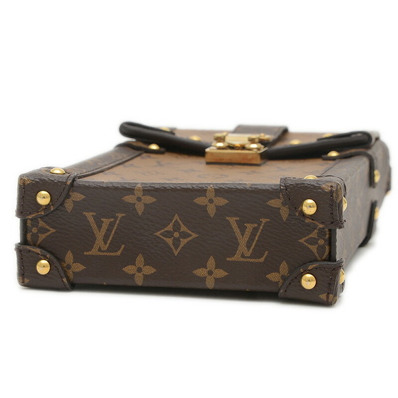 Louis Vuitton Trunk Monogram Reverse Bag Pochette Vertical Shoulder - Picture 8 of 8